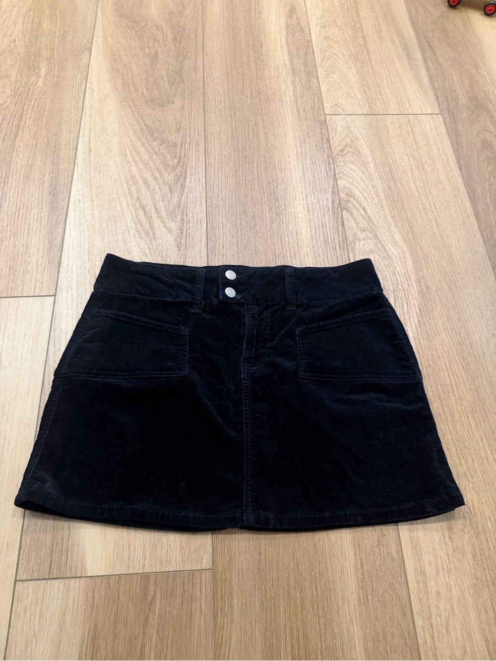 Y2K Jalate Black Jeans corduroy Label - Size 9/10